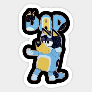 Dance Dad Style Sticker